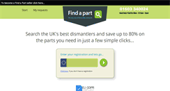 Desktop Screenshot of find-a-part.com